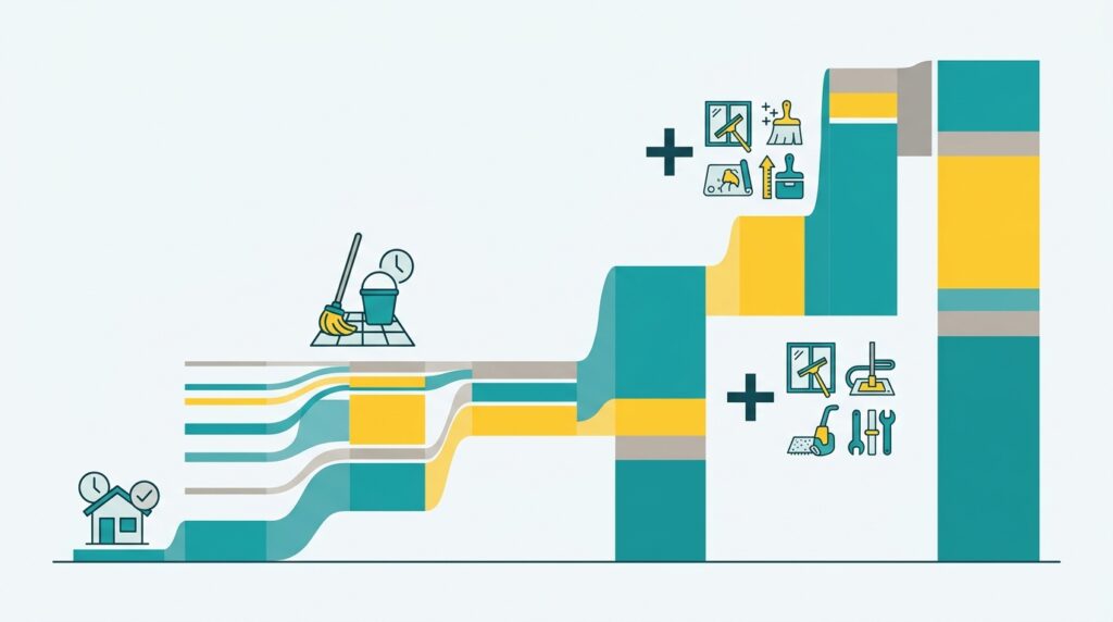 cleaning business price floor and quote formula