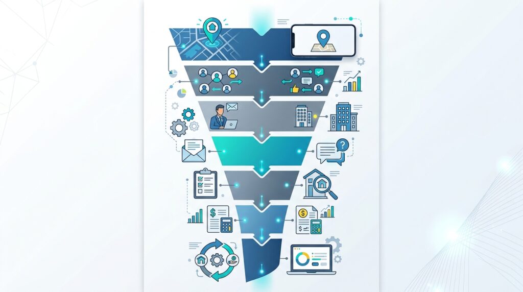 marketing funnel for starting a cleaning business