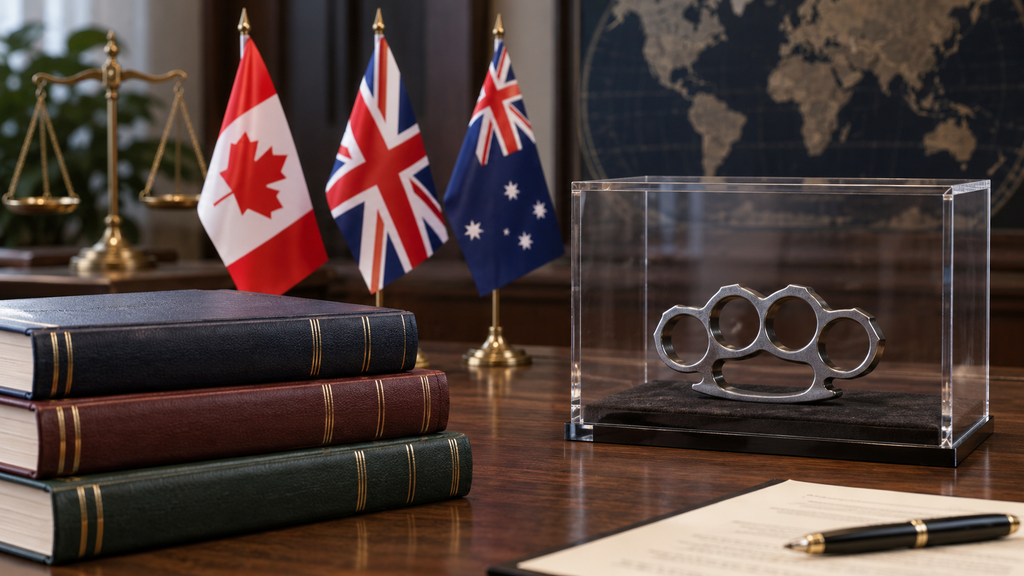 Does Buying Brass Knuckles Online Make Them Legal?