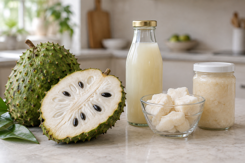 Fresh Soursop vs Processed Soursop